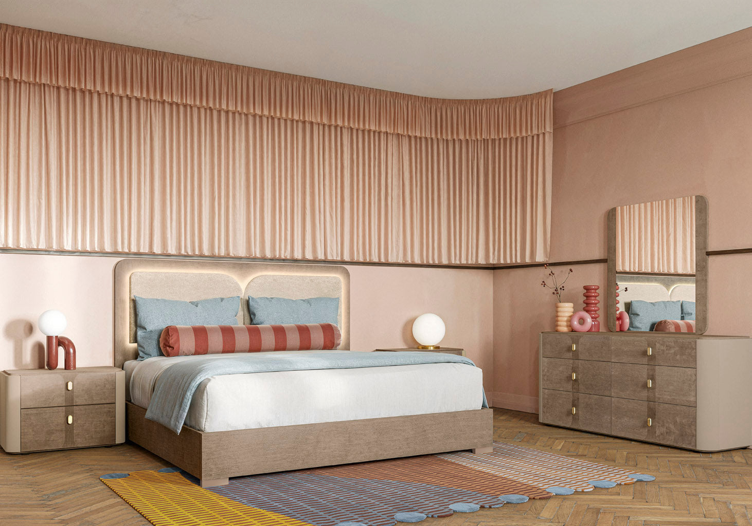 Hebe King Size Bed
