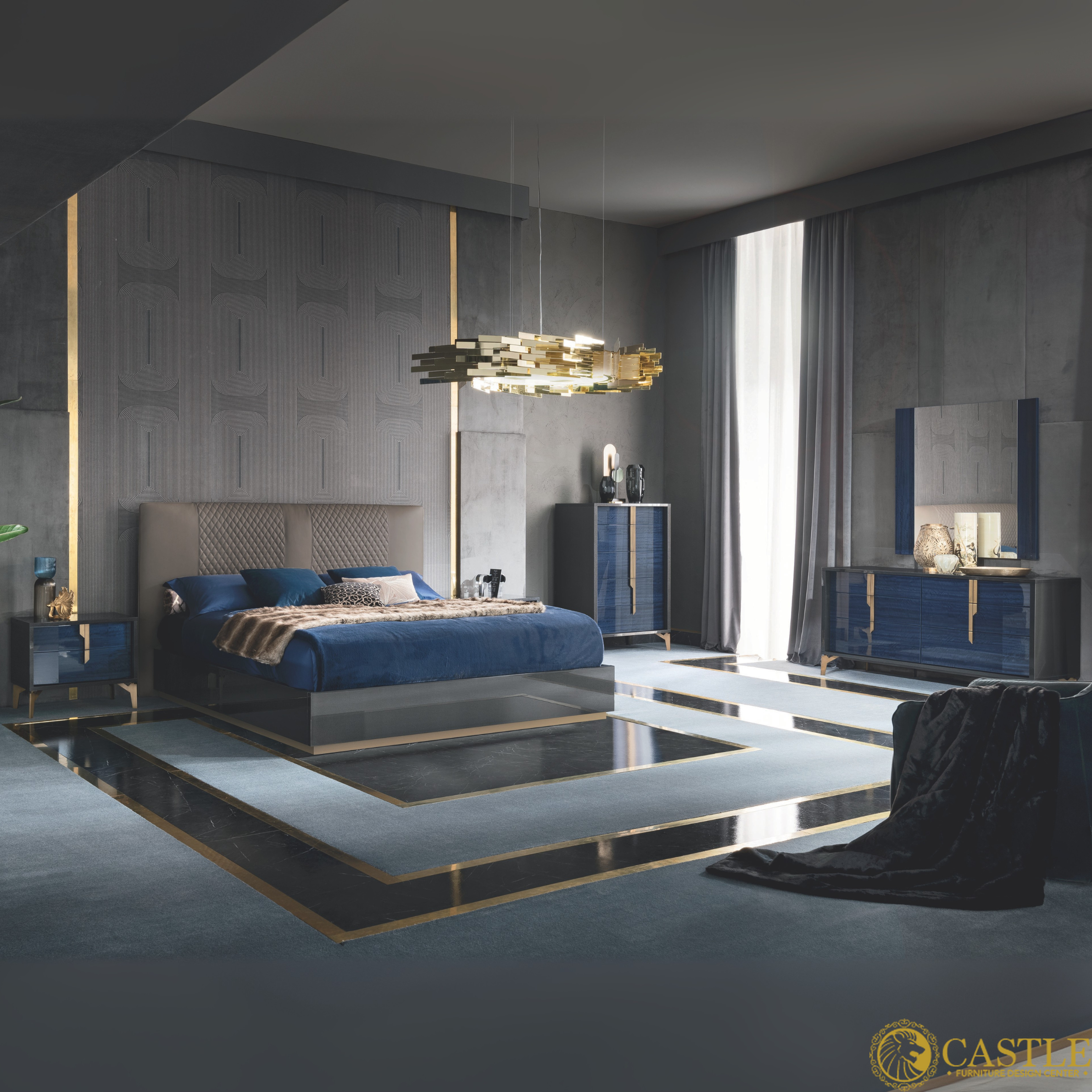 Oceanum Queen Size Bed