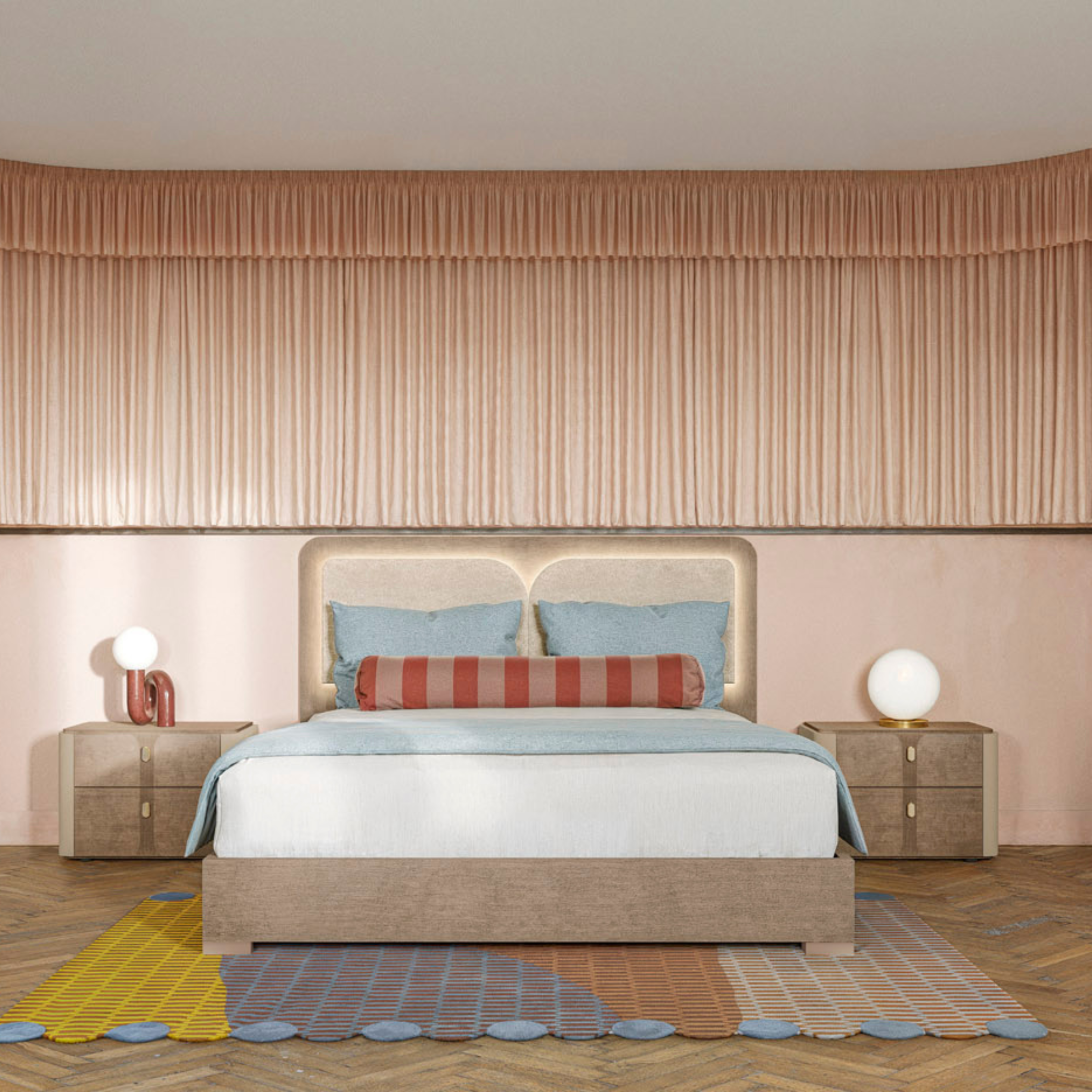 Hebe Queen Size Bed