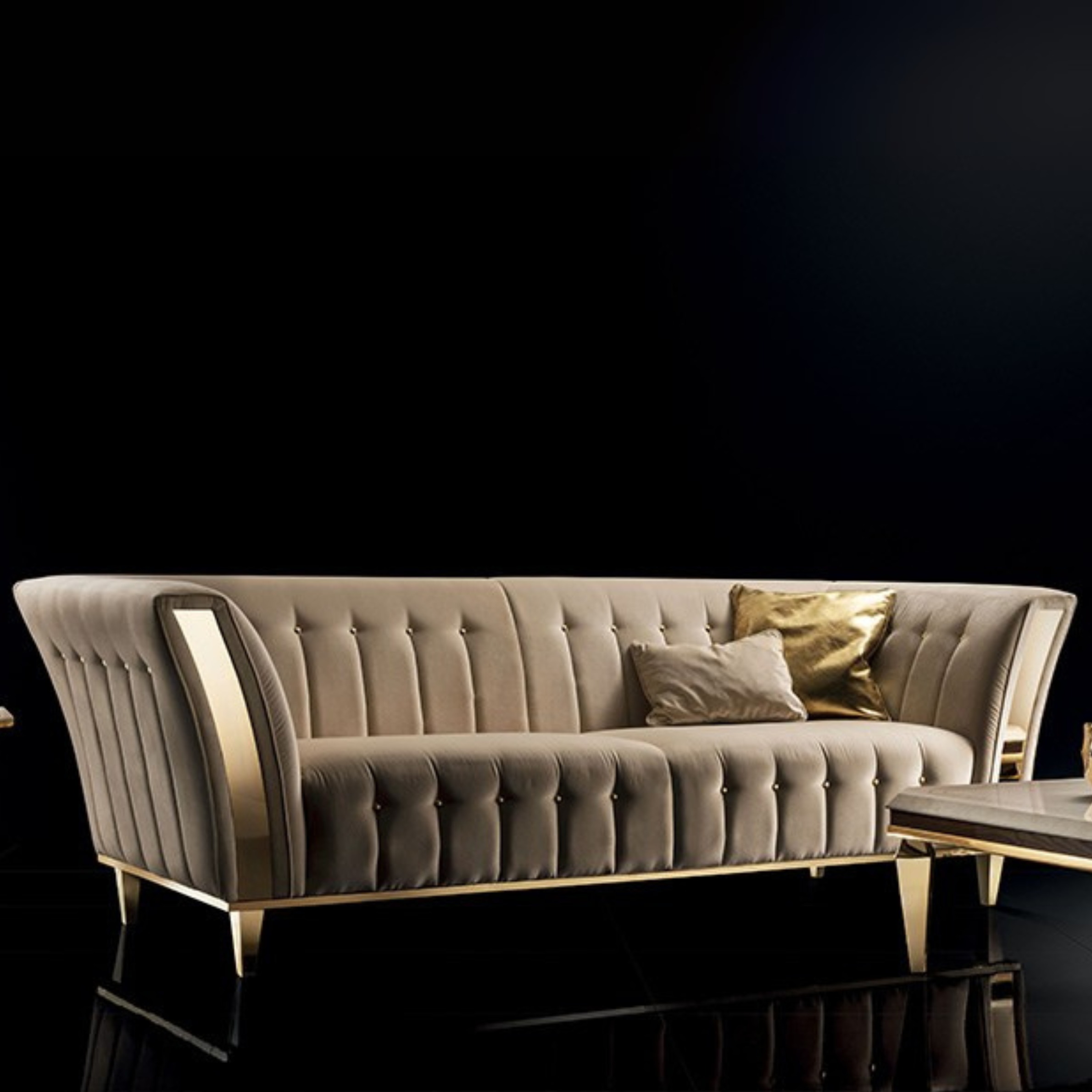 Adora Diamante 3-Seat Sofa