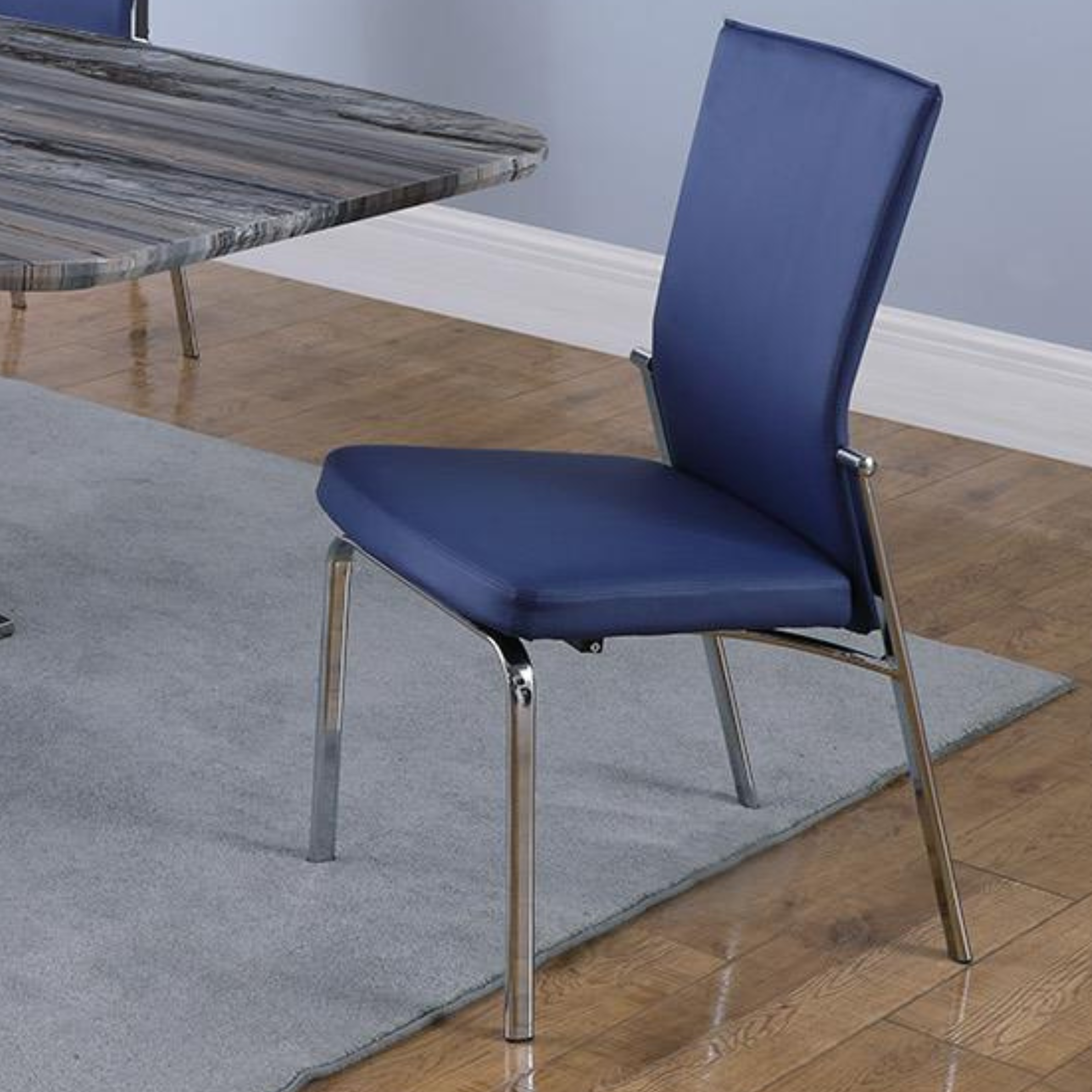 Molly Blue Side Chair
