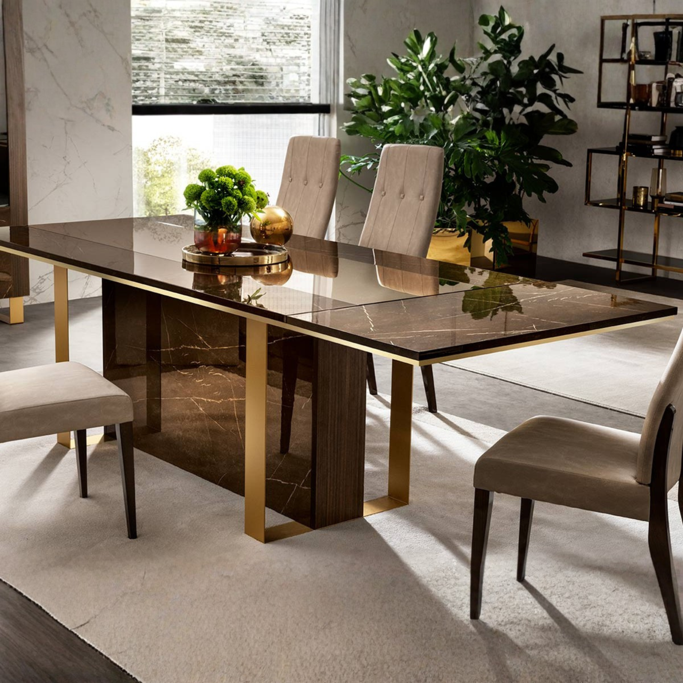 Essenza Dining Table with Two Extensions