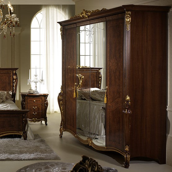 Donatello 4 Door Wardrobe